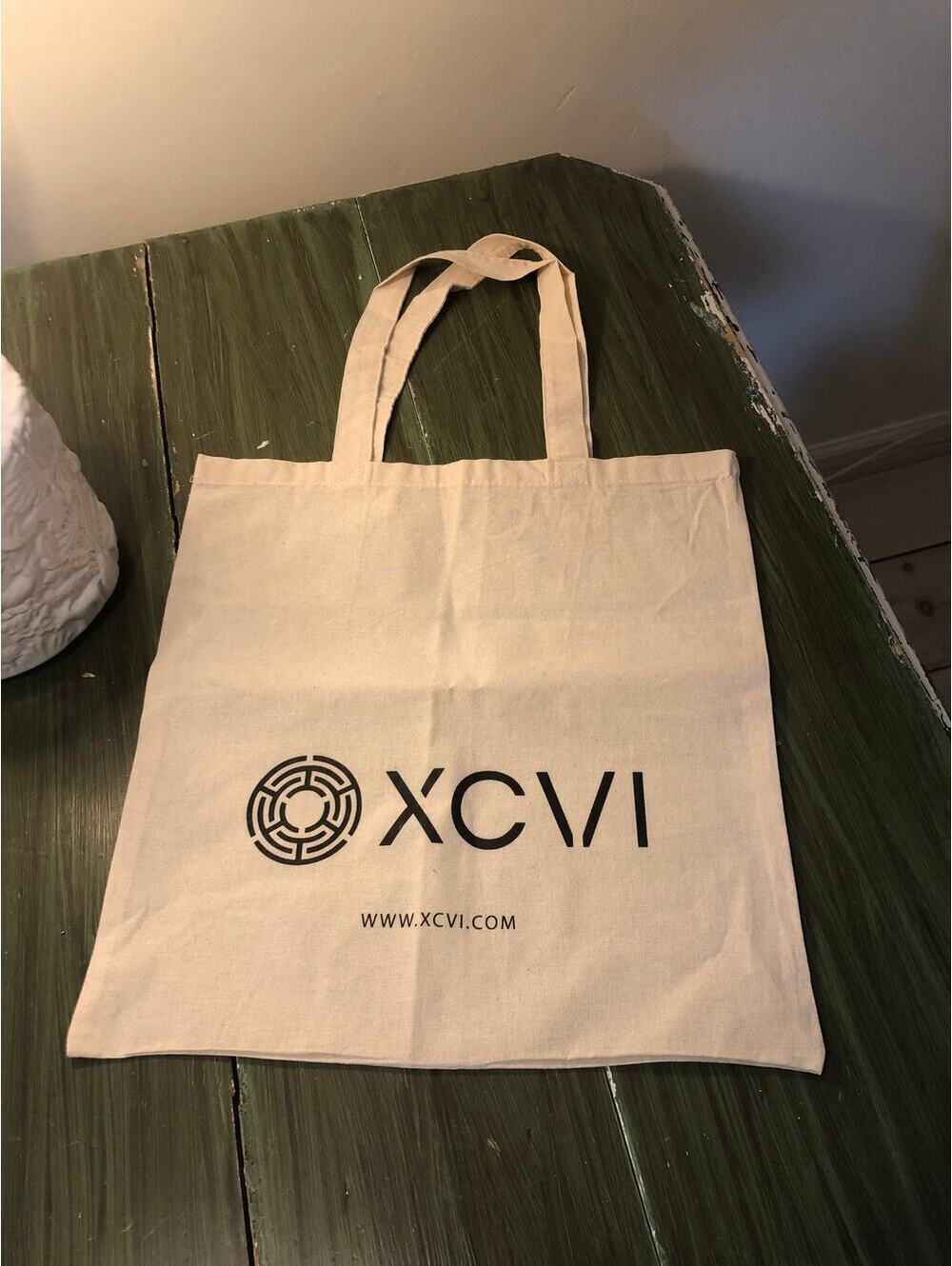 XCVI NEW Canvas Tote Bag 100% Cotton